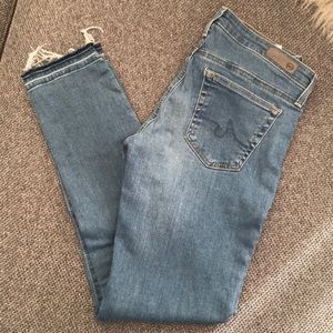 AG Adriano Goldschmied Stevie Ankle Skinny Jeans